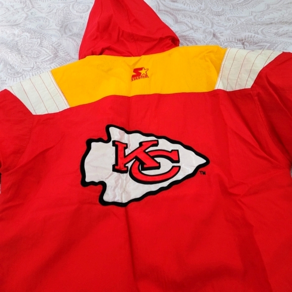 STARTER Jackets & Coats Nfl Kc Chiefs Size L Vintage Authentic